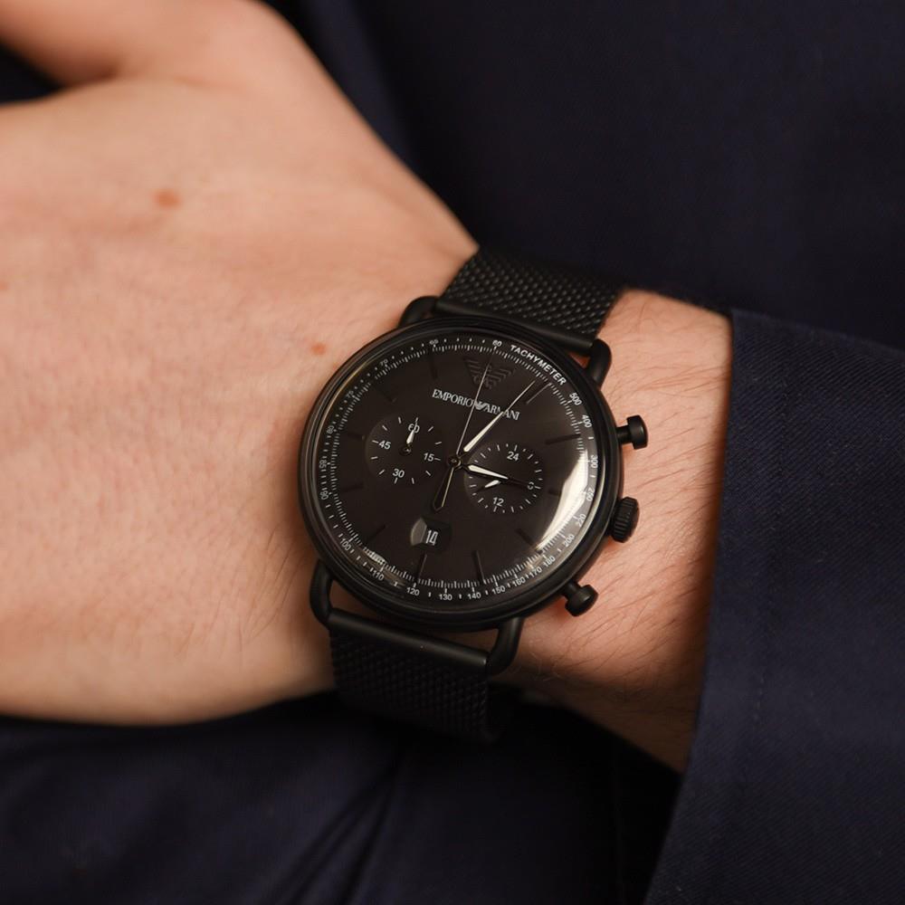 Emporio Armani AR11264 Sport Aviator 43mm Men's Watch - Watch Home™ Emporio Armani AR11264 Sport Aviator 43mm Men's Watch - Watch Home™